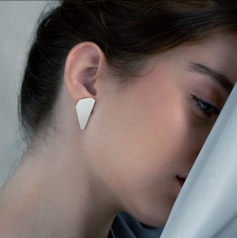 Hexa Basic PentaHexa - silver earrings