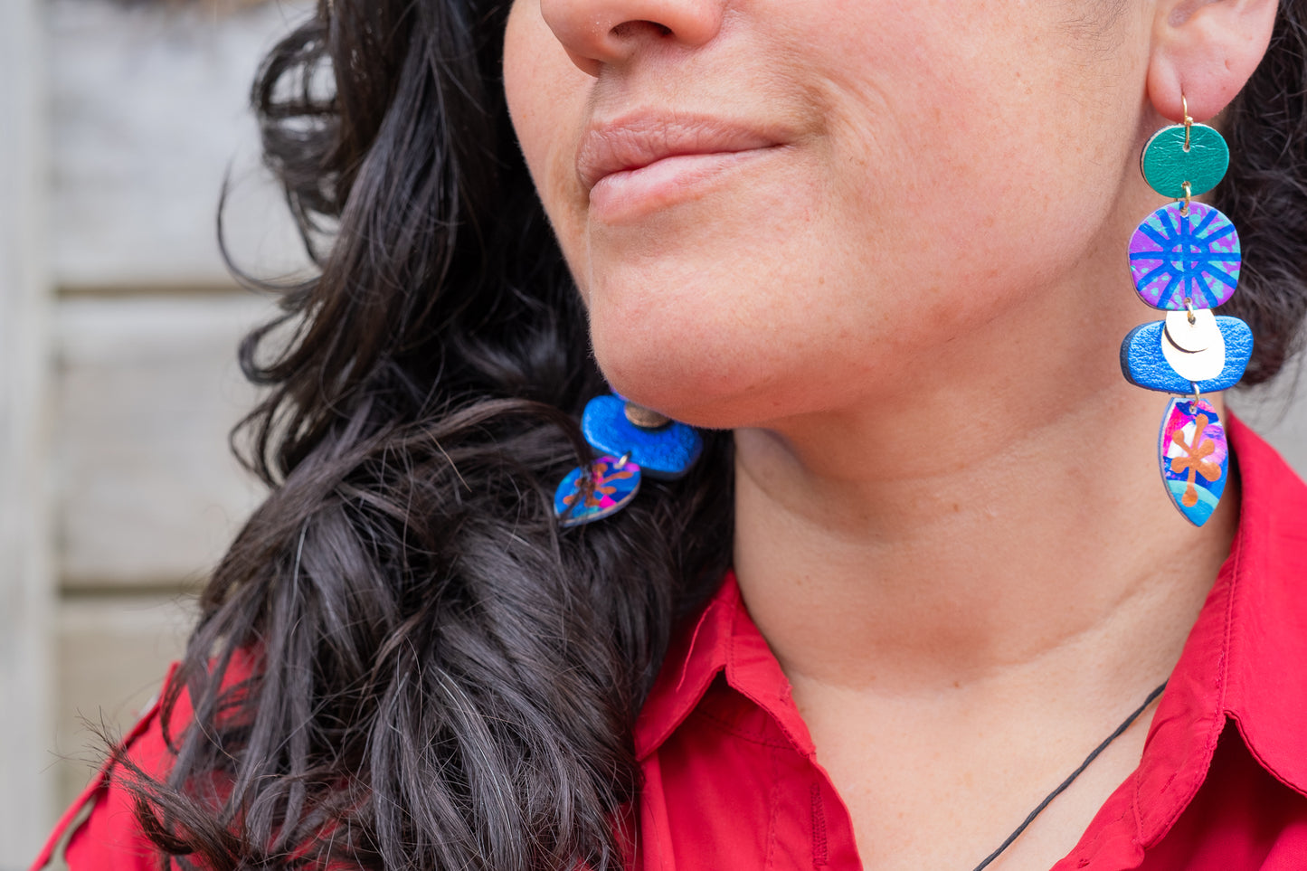 Sky Goddess Arianrhod earrings