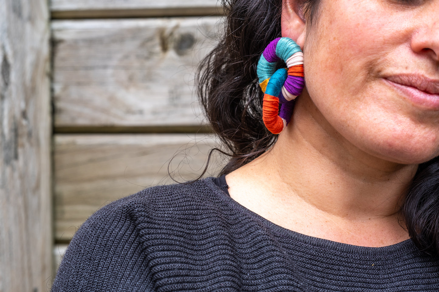 Double Aros earrings
