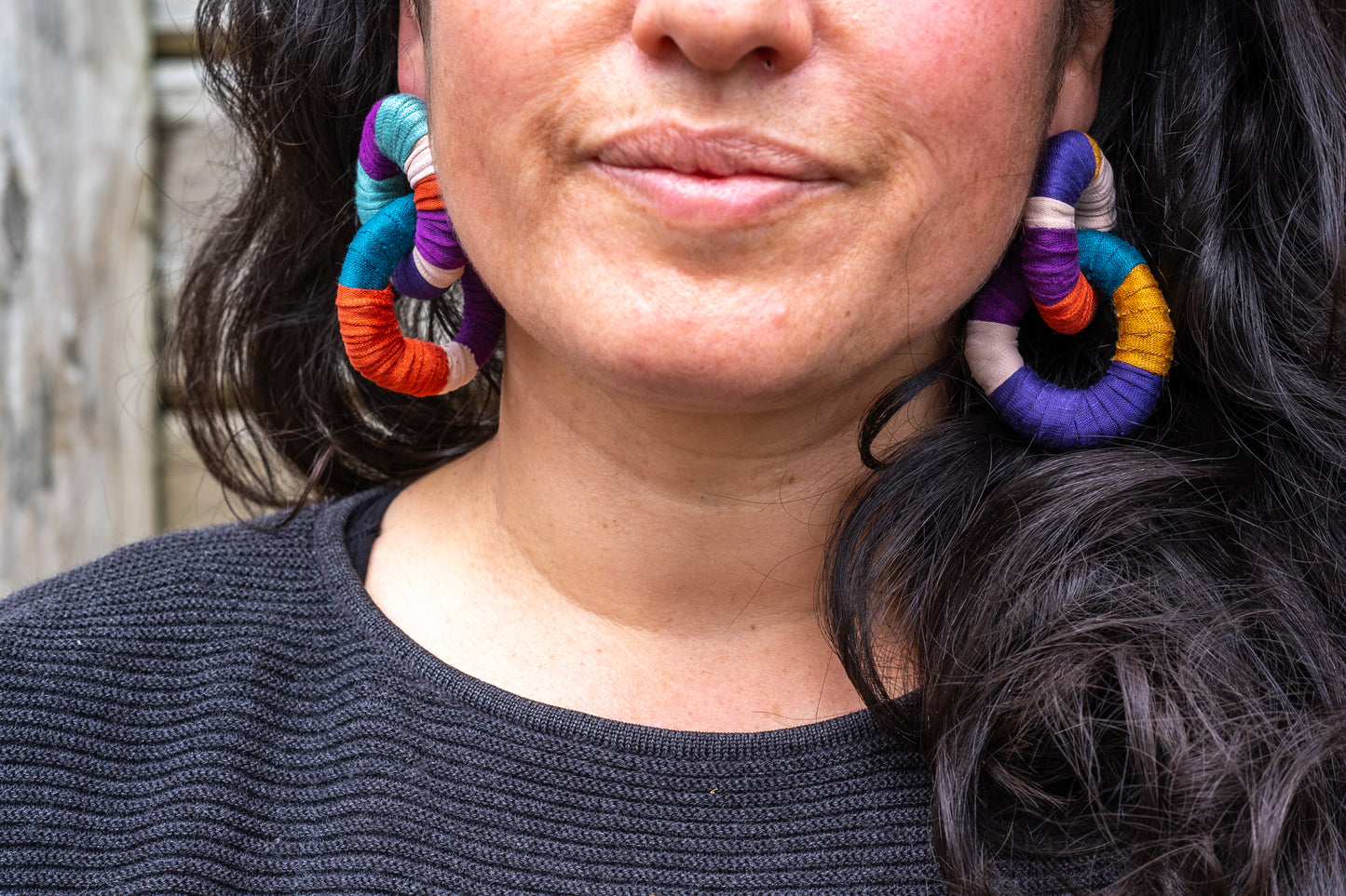 Double Aros earrings