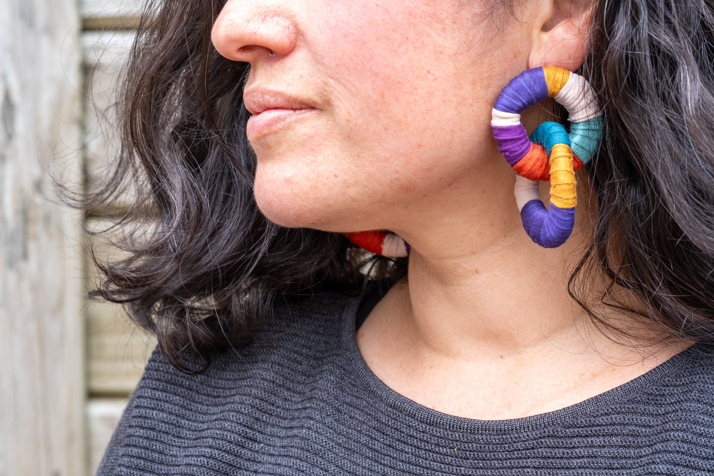 Double Aros earrings