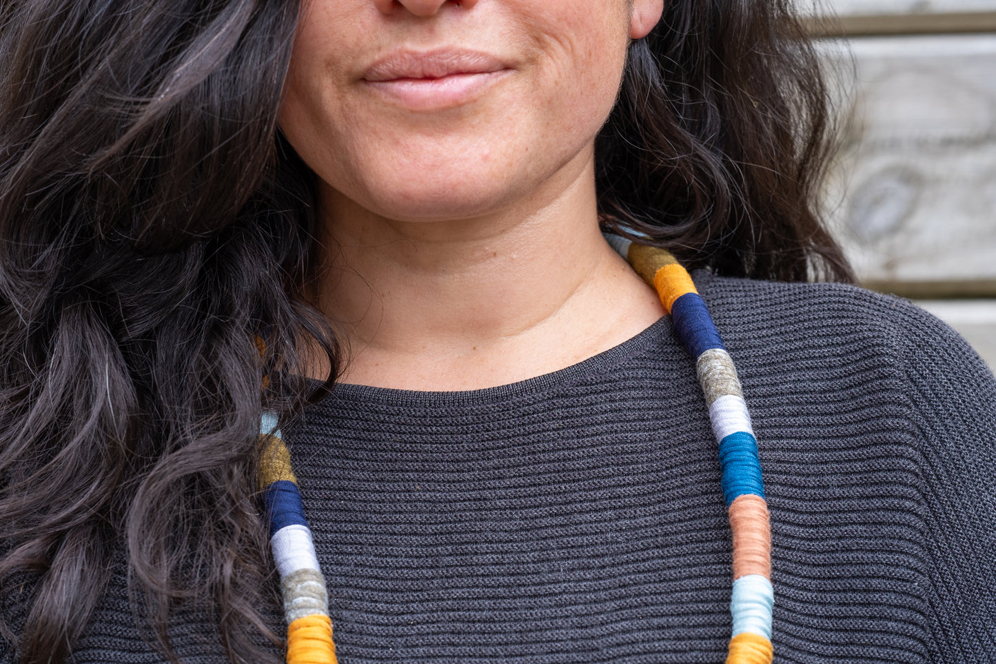 Flexible necklace - Land