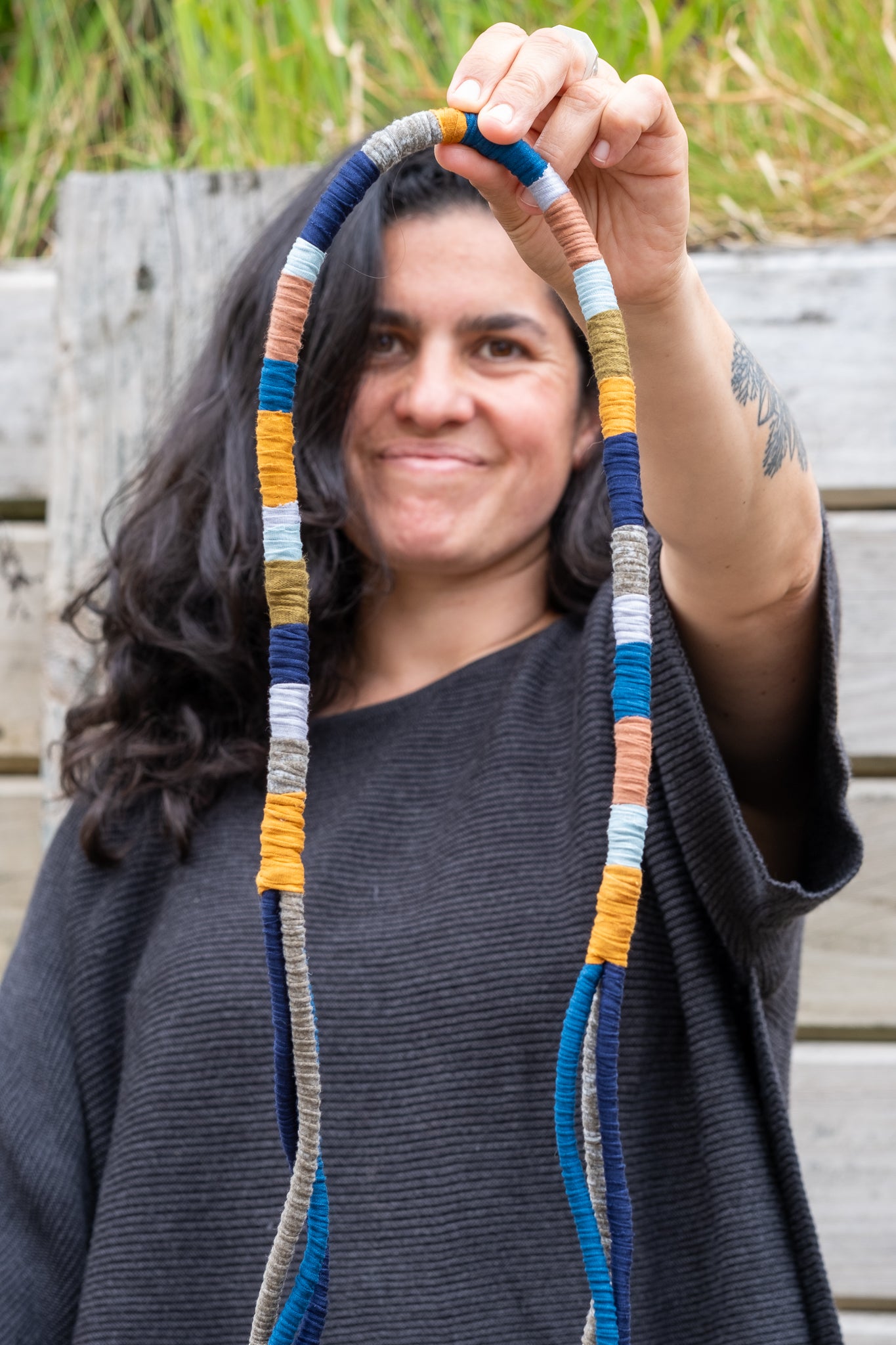 Flexible necklace - Land