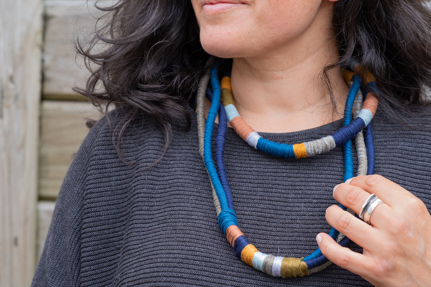 Flexible necklace - Land