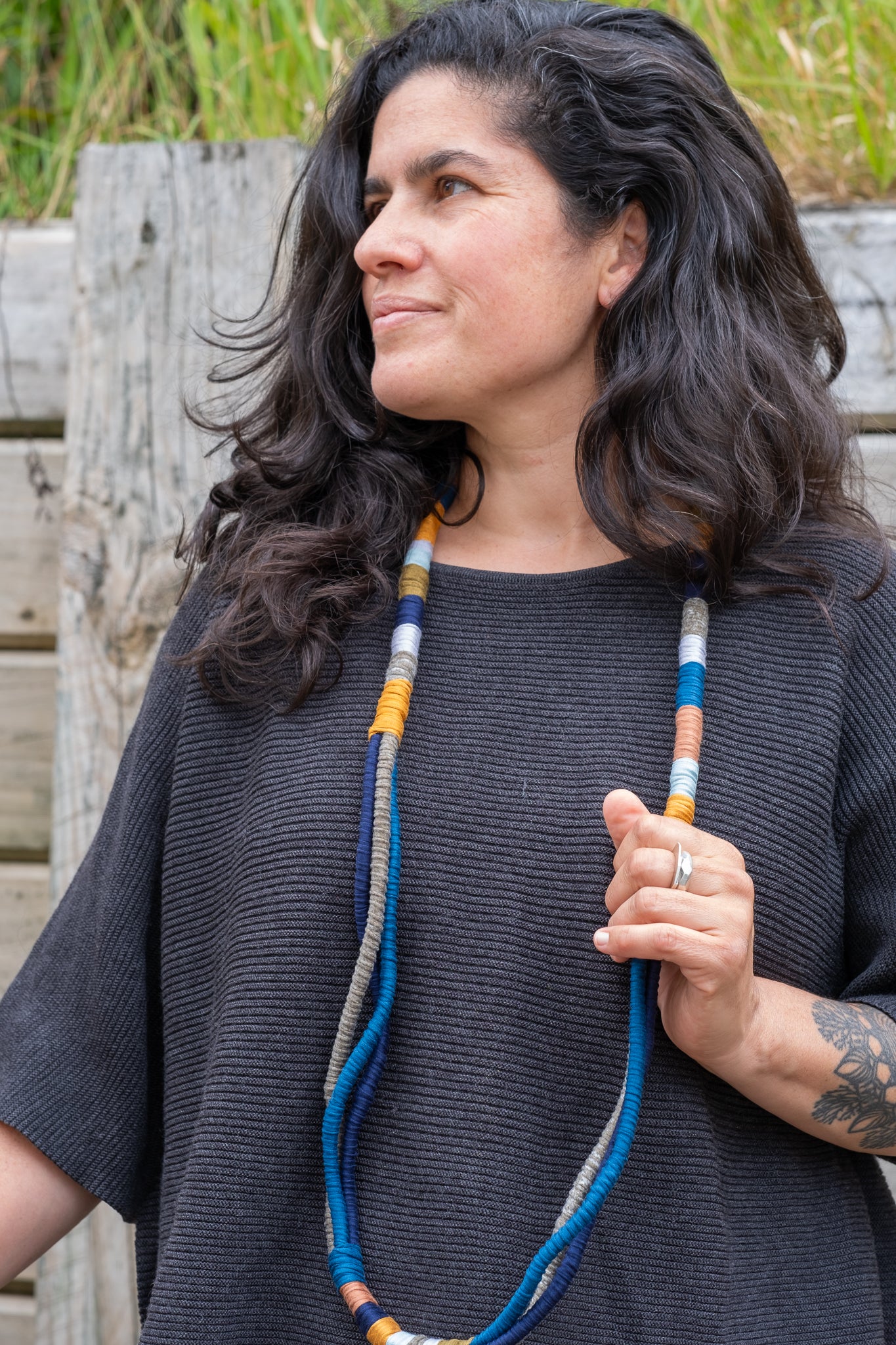 Flexible necklace - Land