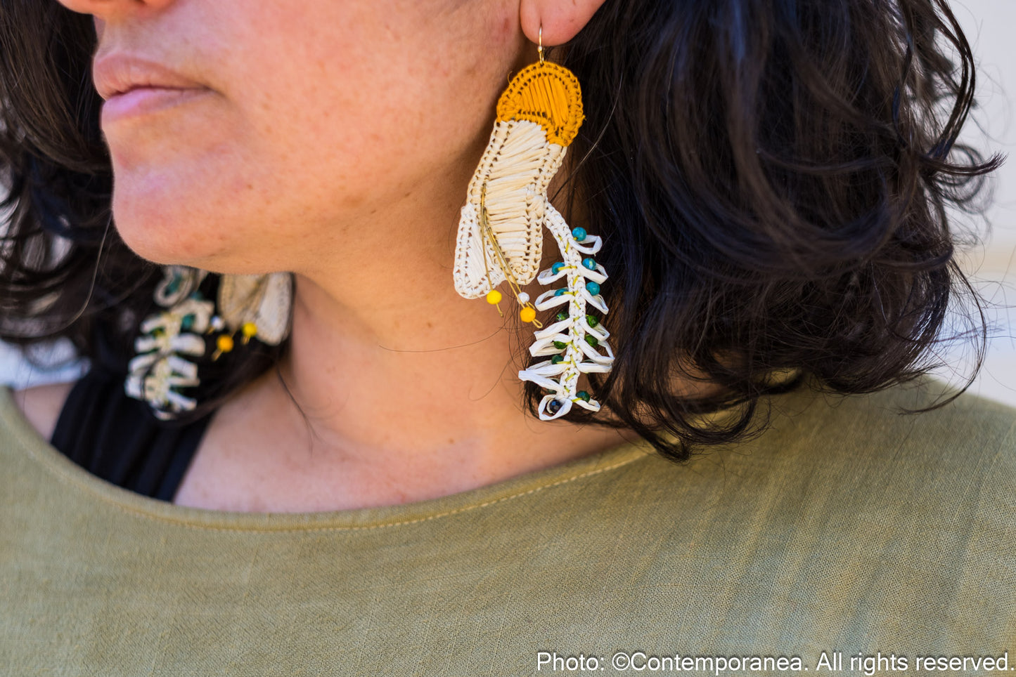 Kowhai earrings