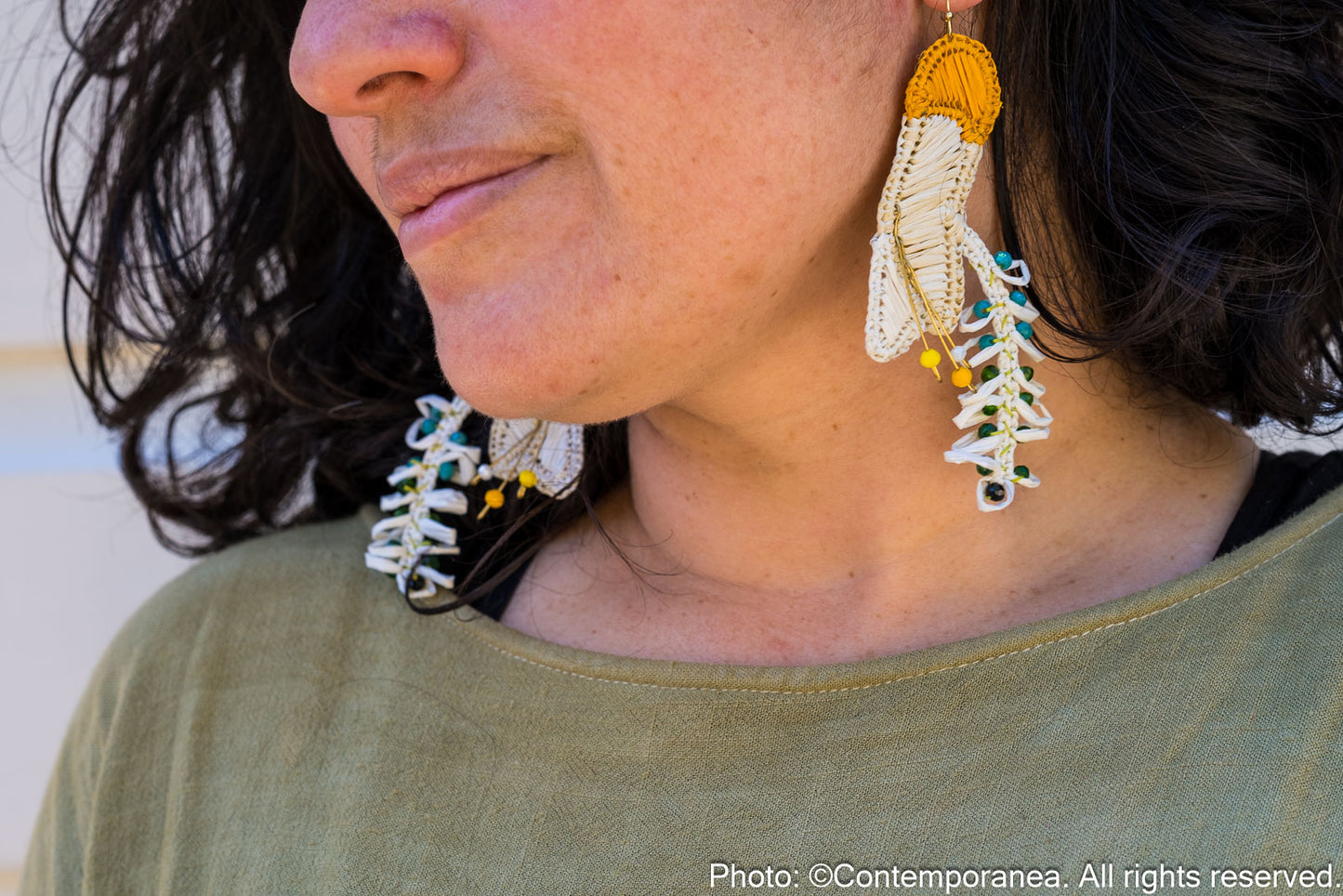 Kowhai earrings