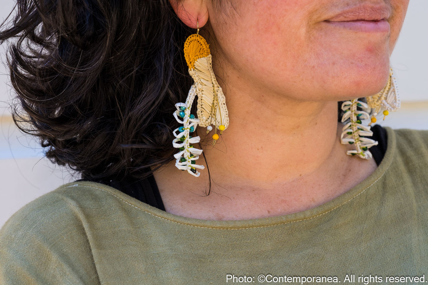 Kowhai earrings