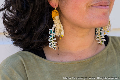 Kowhai earrings