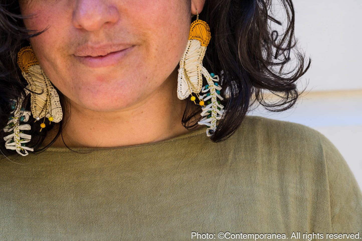 Kowhai earrings