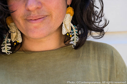 Kowhai earrings
