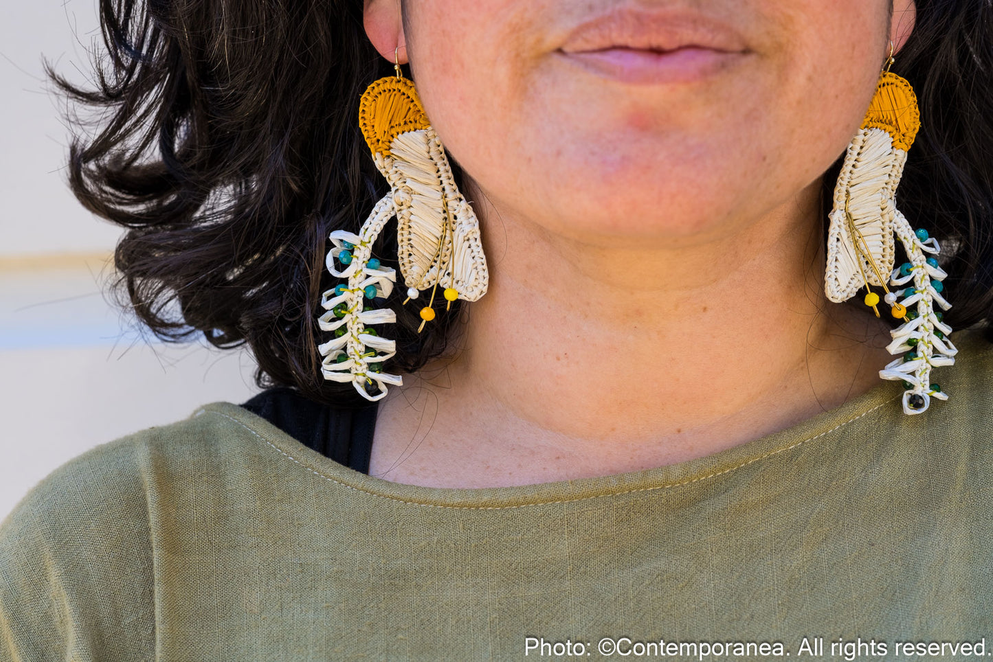 Kowhai earrings