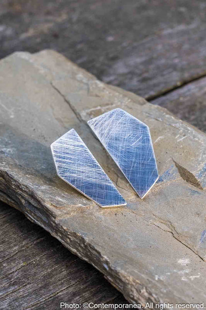 Penta Basic PentaHexa - Silver earrings