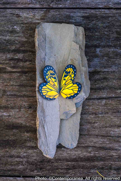 Pointed Half Butterfly M Yellow