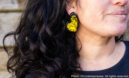 Pointed Half Butterfly M Yellow