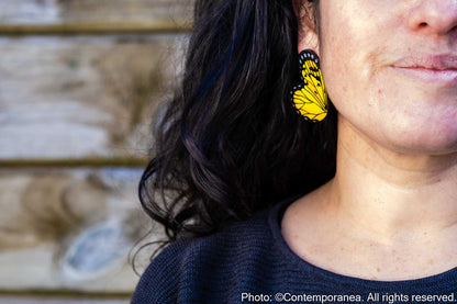 Pointed Half Butterfly M Yellow